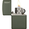 Зажигалка Zippo Green Matte 221ZL